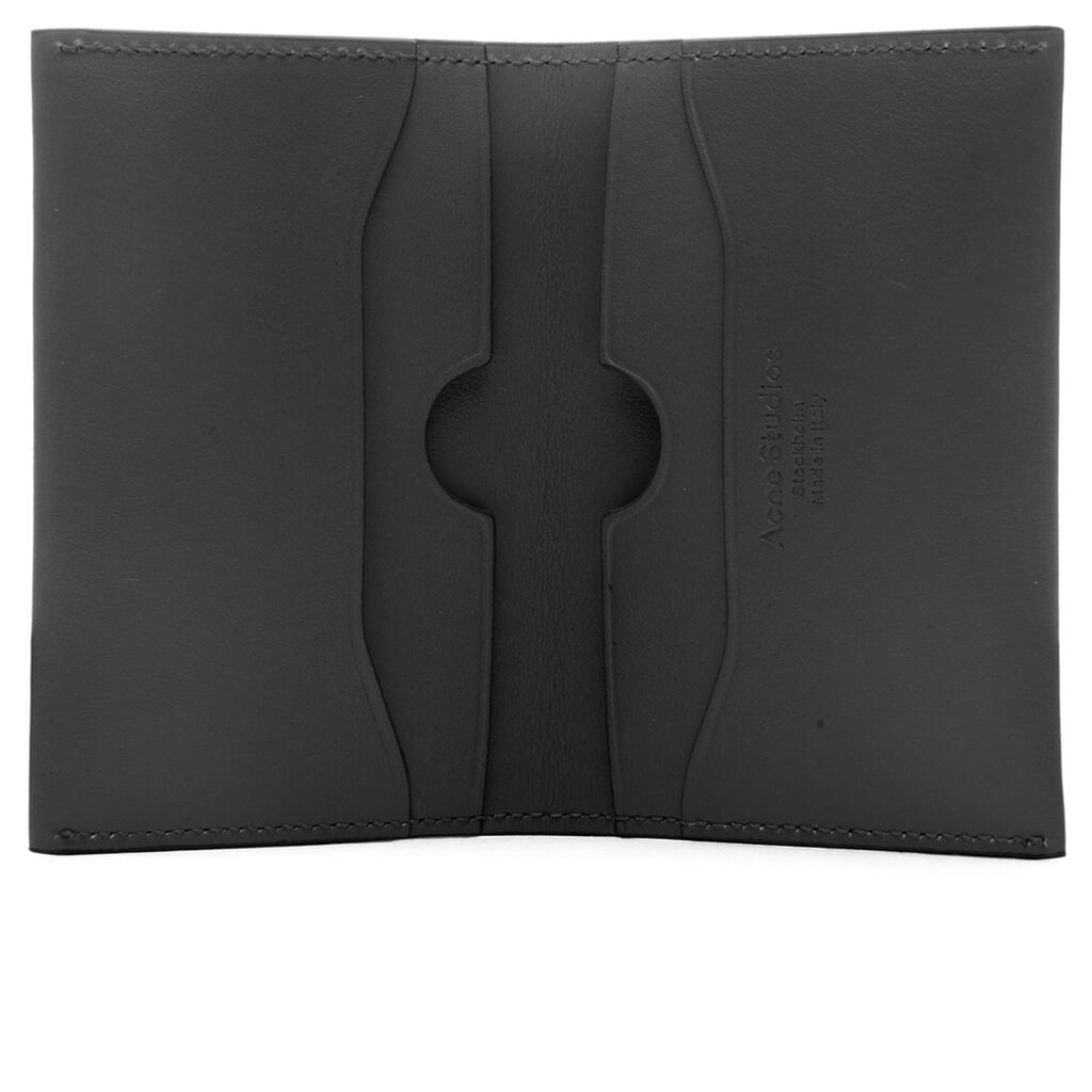 Оригінальна Folded Card Holder Acne studios – вид ззаду