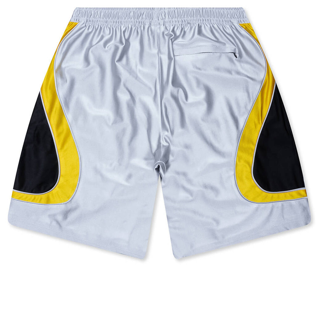 X Brain Dead Fb Short Silver Metallic Adidas оригінал – Купити в Україні – вид ззаду - ADIDAS