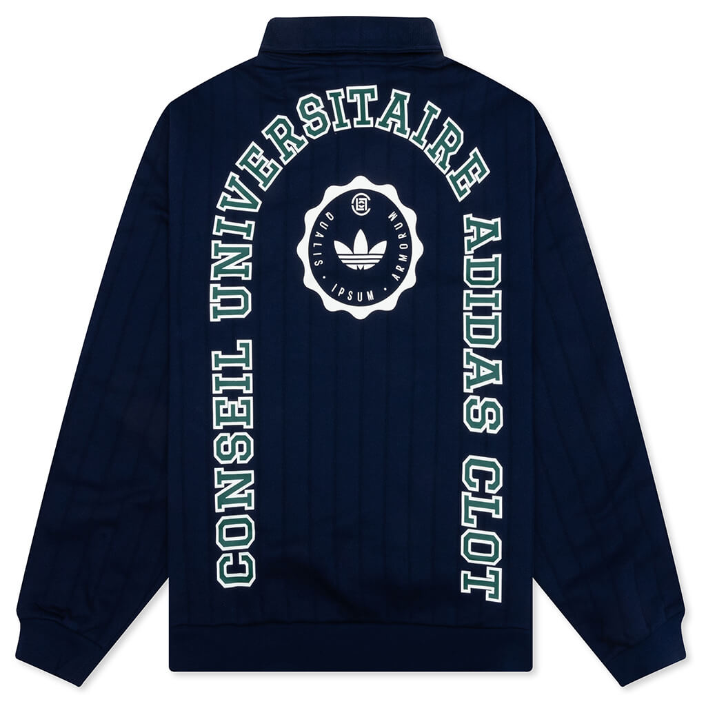 By Edison Chen Quarter Zip Night Indigo Adidas – Гарантія оригінальності – вид ззаду