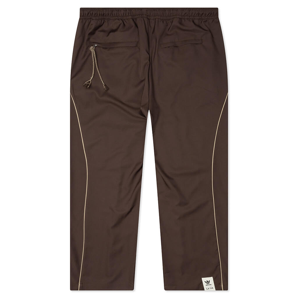 X Song For The Mute Woven Pant Brown Adidas оригінал – Купити в Україні – вид ззаду - ADIDAS