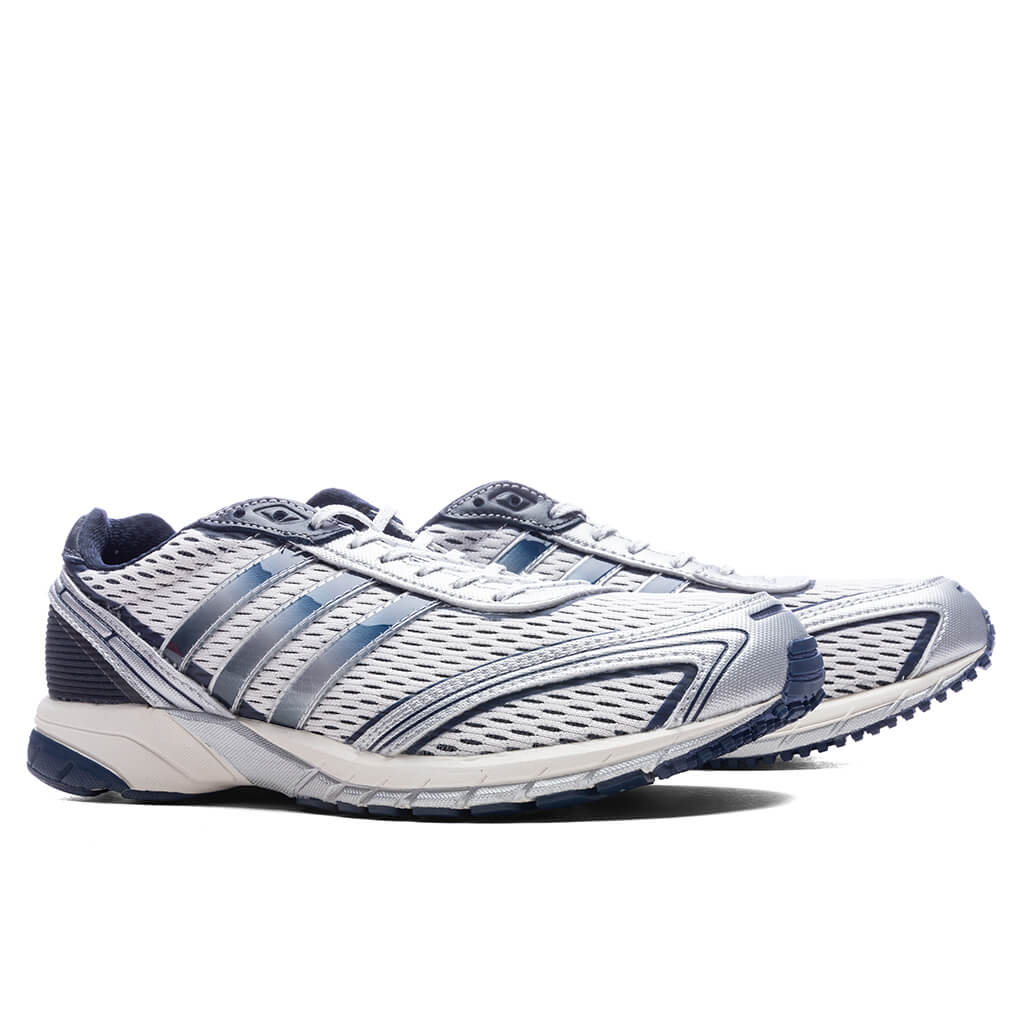 X Sporty & Rich Womens Adizero Adios Cloud White Adidas оригінал – Купити в Україні – вид ззаду - ADIDAS