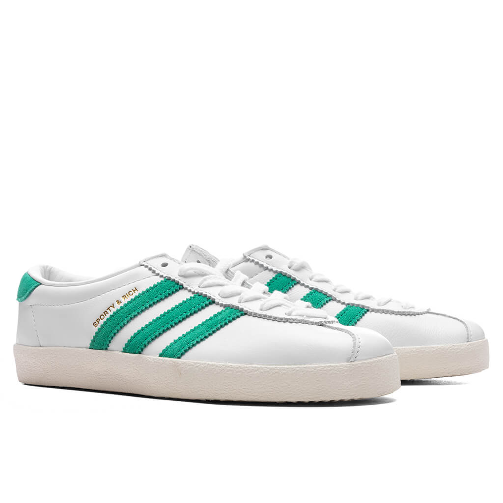 X Sporty & Rich Womens Blanc Cloud White Adidas оригінал – Купити в Україні – вид ззаду