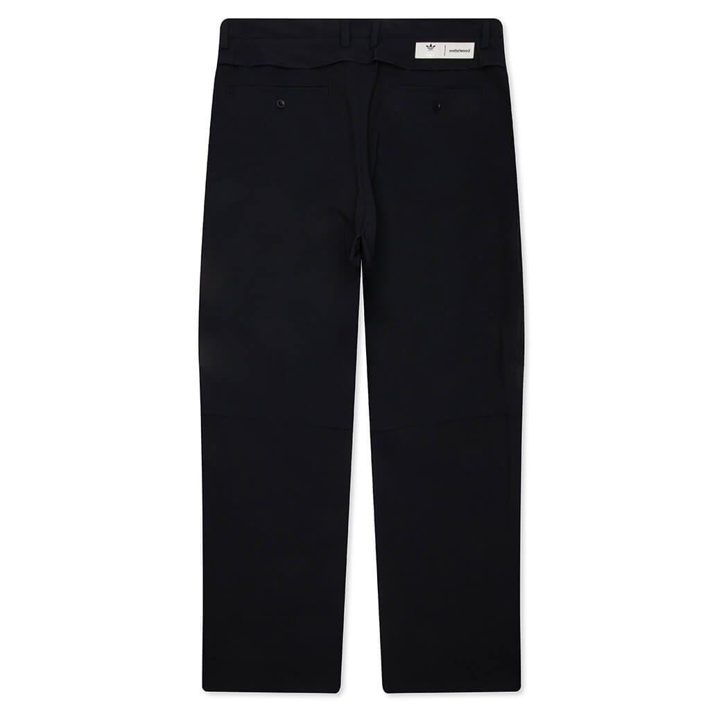 X Metalwood Studio Pant Black Adidas – Гарантія оригінальності – вид ззаду - ADIDAS
