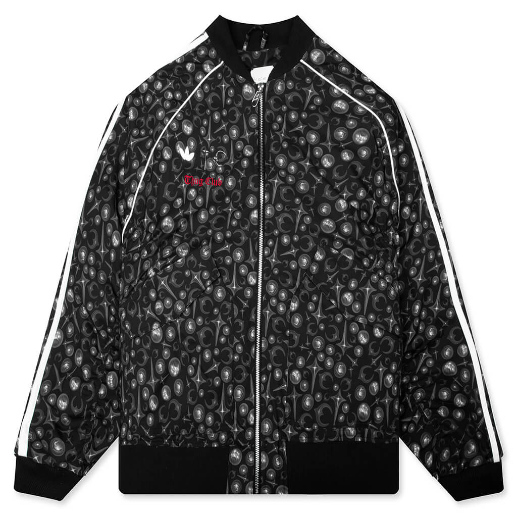 Оригінальна X Thug Club Superstar Jacket Black Adidas – боковий вид