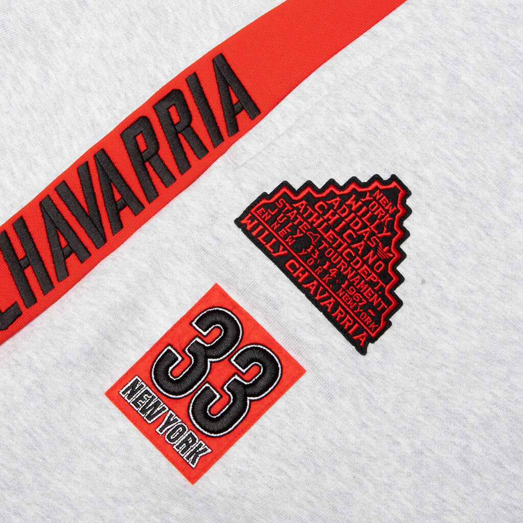 Оригінальна X Willy Chavarria Ny Sweatpant Light Grey Heather Adidas – детальний вид