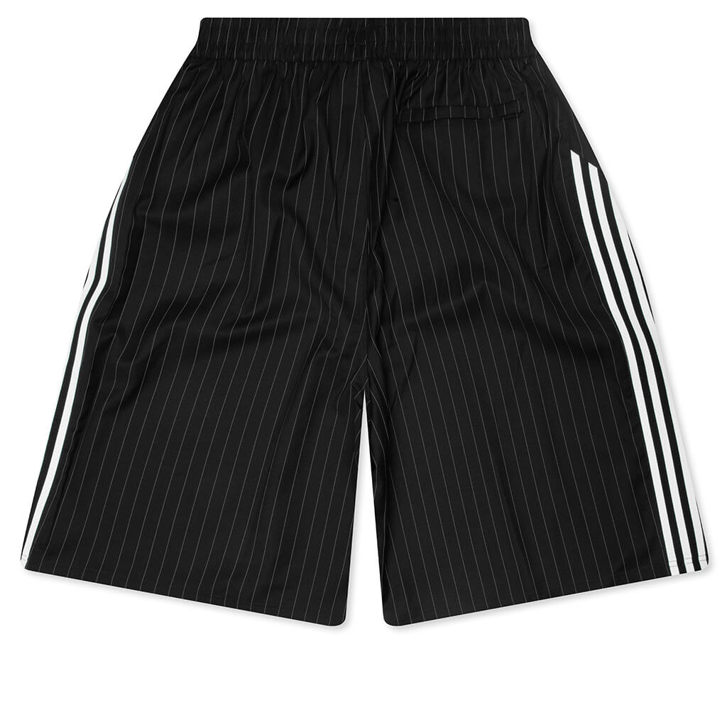 X Willy Chavarria Pinstripe Shorts Black Adidas оригінал – Купити в Україні – вид ззаду
