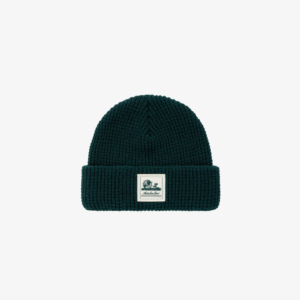 Waffle Knit Beanie Aime leon dore оригінал – Купити в Україні – боковий вид