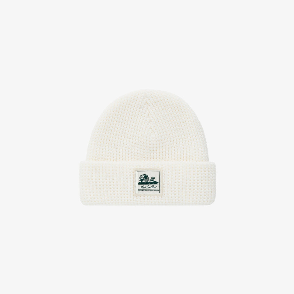 Waffle Knit Beanie Aime leon dore оригінал – Купити в Україні – боковий вид