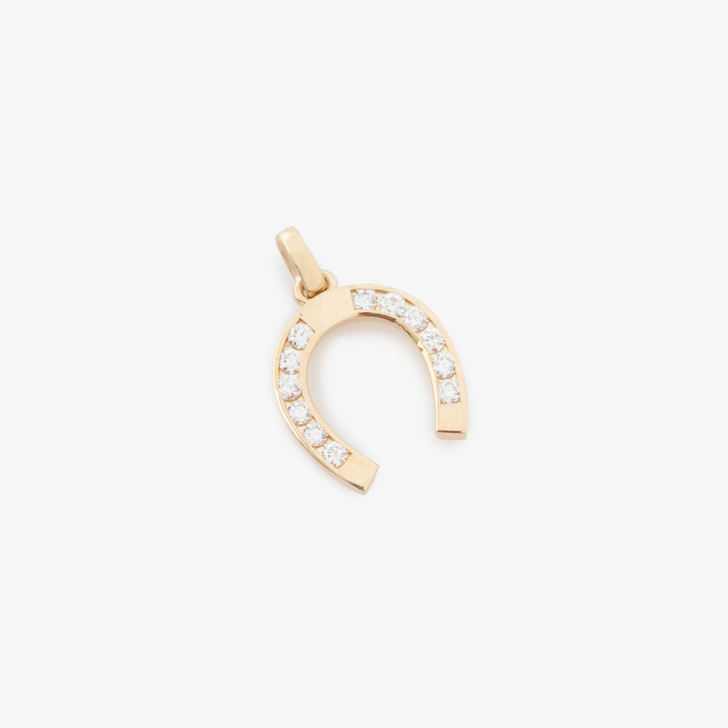 Diamond Horseshoe Pendant Aime leon dore оригінал – Купити в Україні – боковий вид