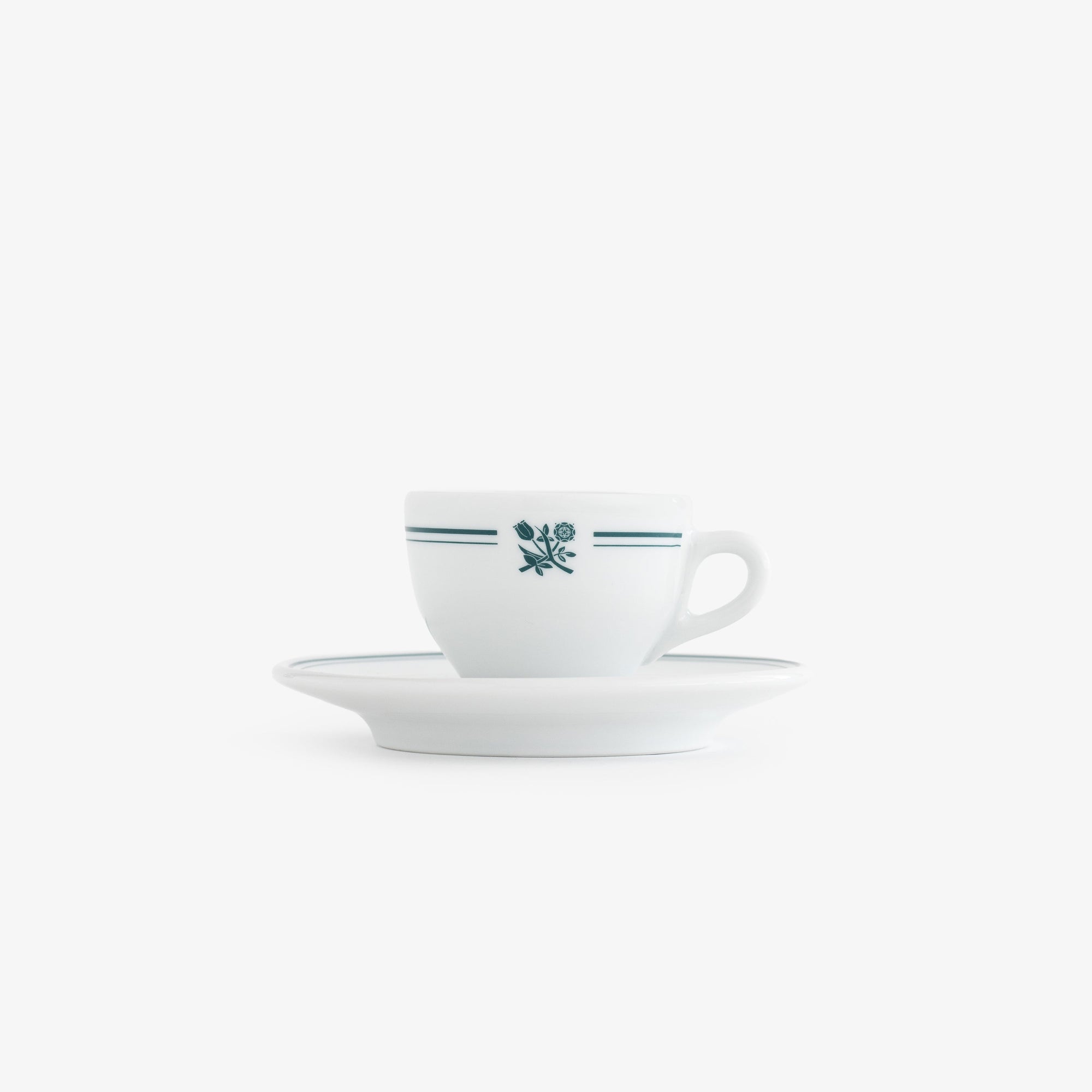 Café Leon Dore Espresso Cup & Saucer Aime leon dore – Гарантія оригінальності – боковий вид