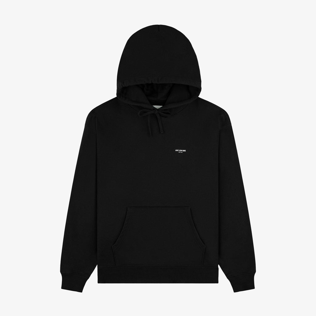 Micro Logo Hoodie Aime leon dore – Гарантія оригінальності – боковий вид
