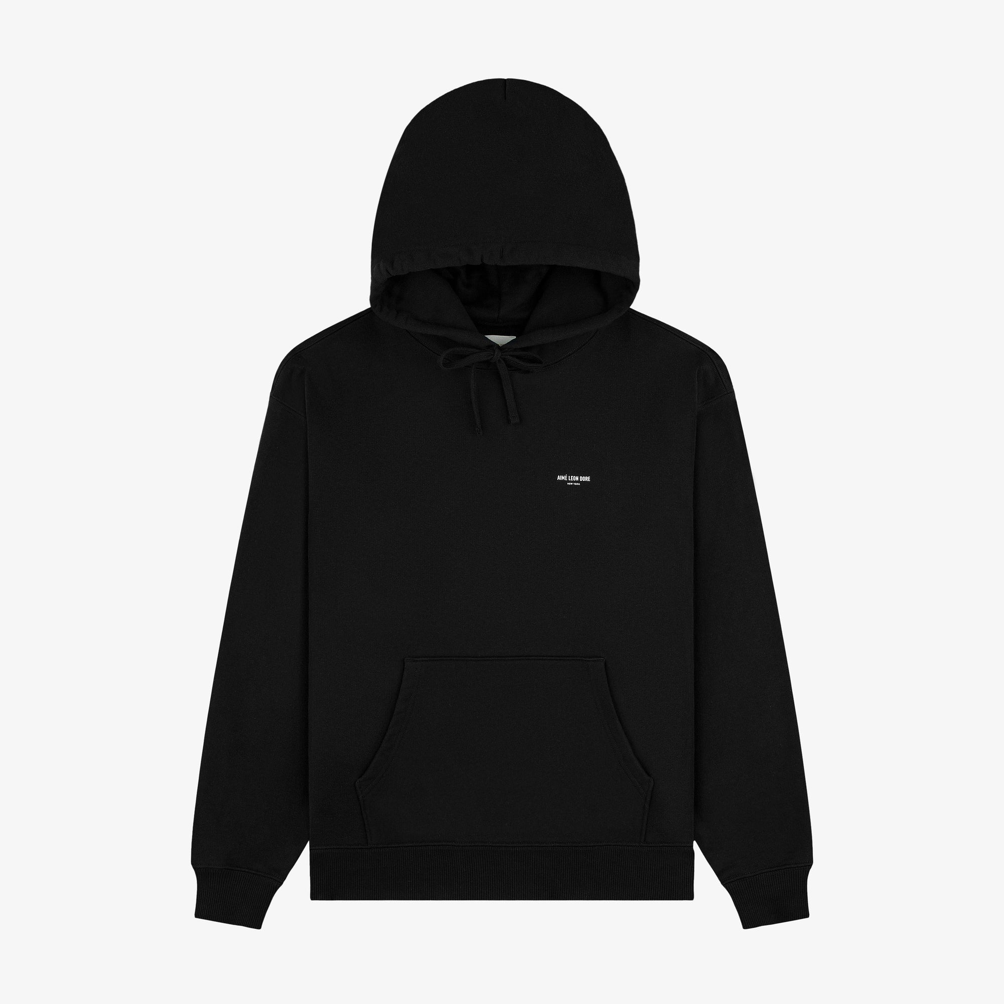 Micro Logo Hoodie Aime leon dore – Гарантія оригінальності – боковий вид