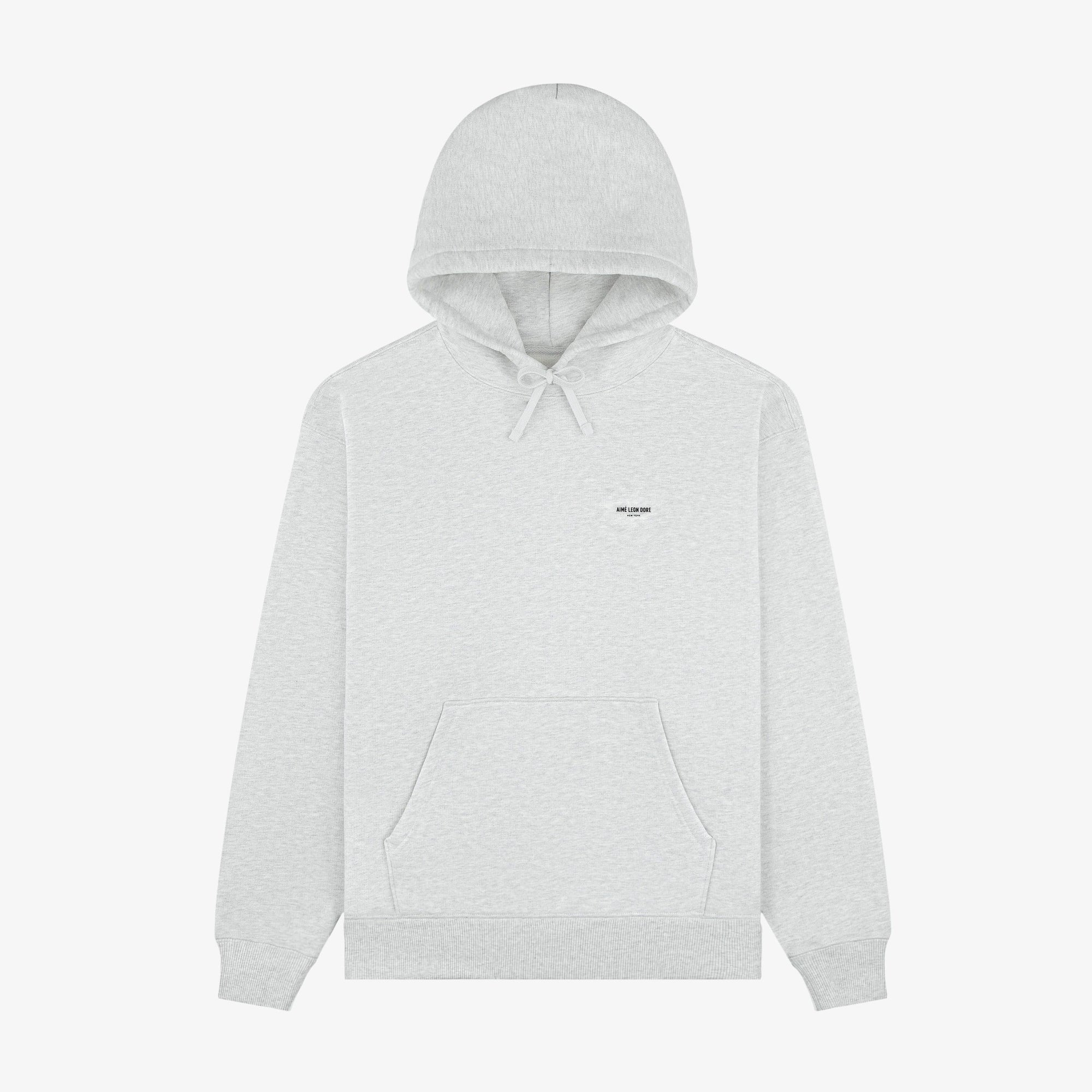 Micro Logo Hoodie Aime leon dore – Гарантія оригінальності – боковий вид