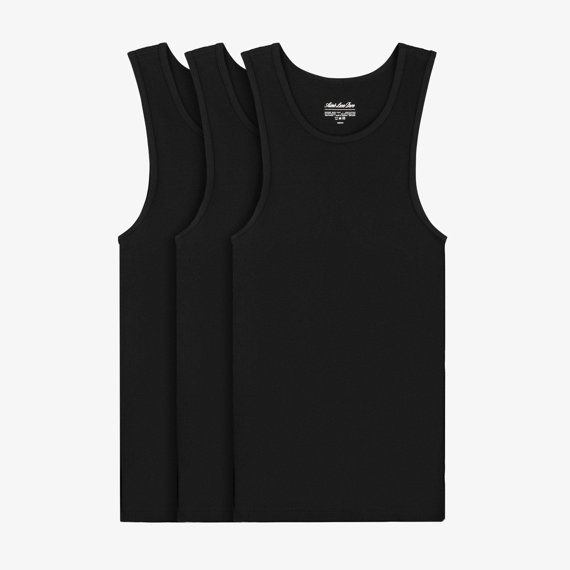 Tank Top 3-Pack Aime leon dore – Гарантія оригінальності – боковий вид