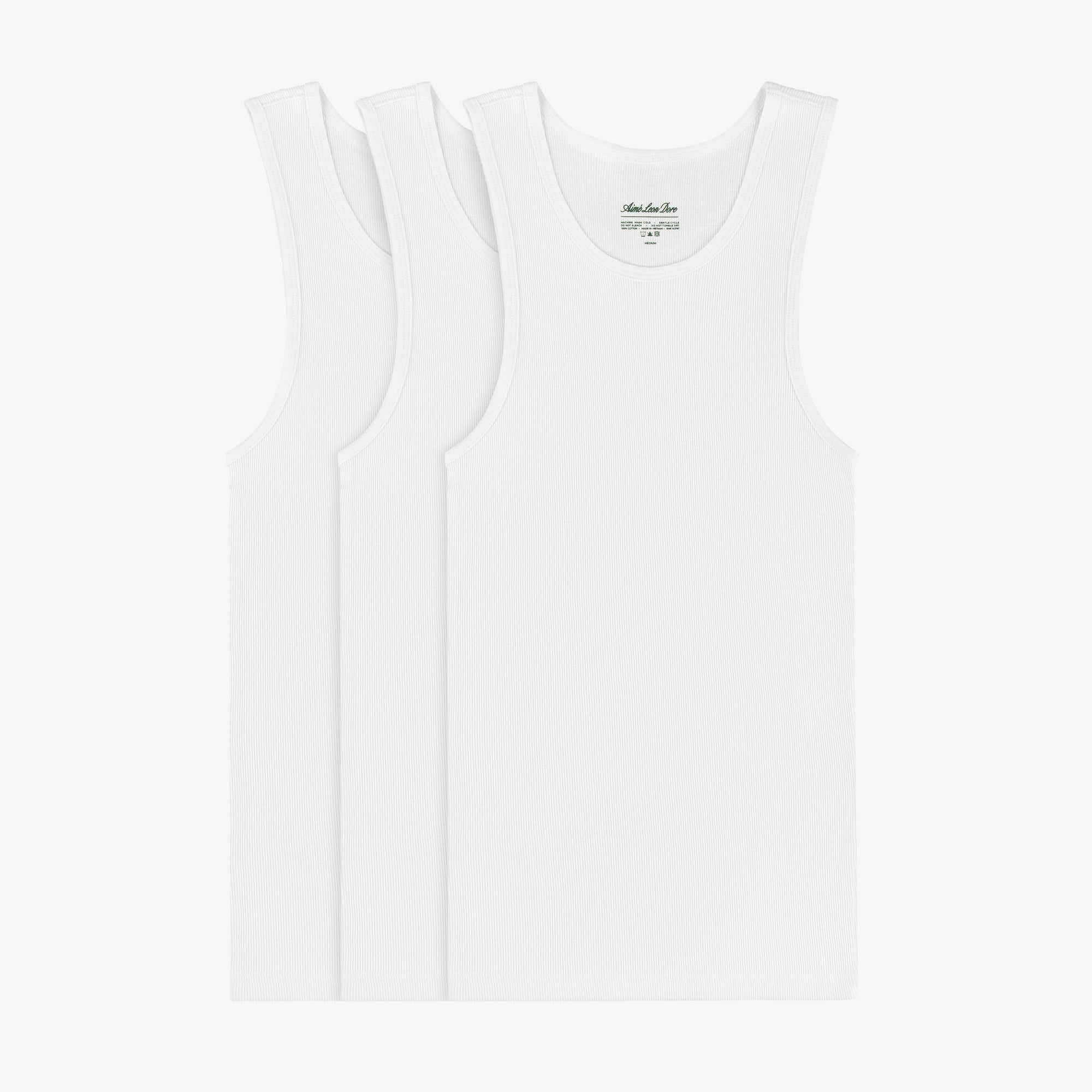 Tank Top 3-Pack Aime leon dore – Гарантія оригінальності – боковий вид