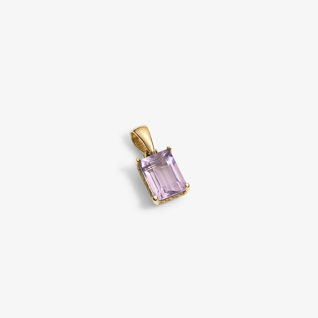 14kt Gold Gemstone Pendant Aime leon dore – Гарантія оригінальності – боковий вид