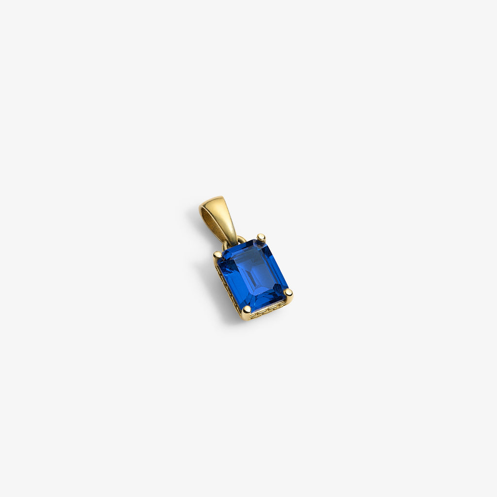 14kt Gold Gemstone Pendant Aime leon dore – Гарантія оригінальності – боковий вид