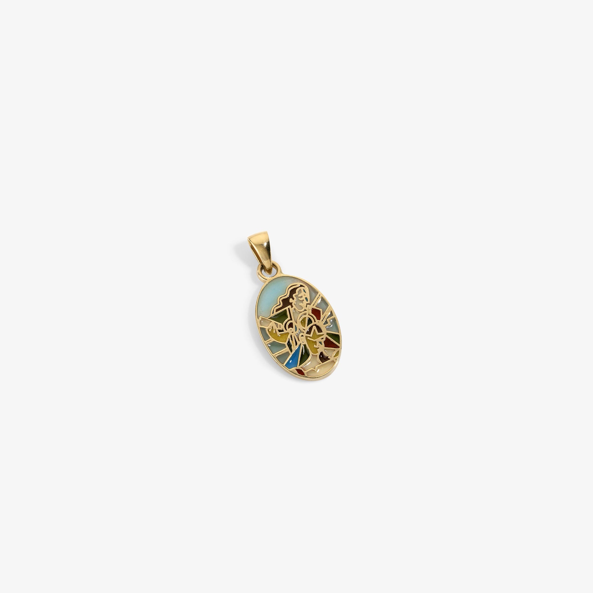 14kt Gold Molina Pendant Aime leon dore оригінал – Купити в Україні – боковий вид