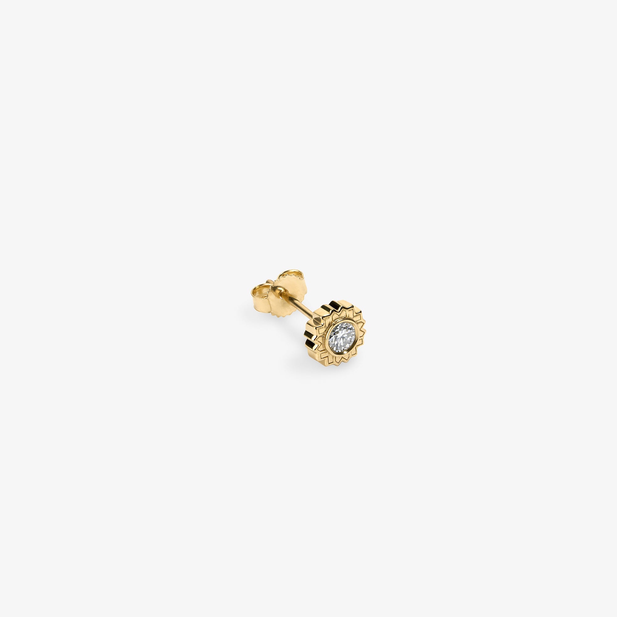 Hēlios Diamond Earring Aime leon dore – Гарантія оригінальності – боковий вид