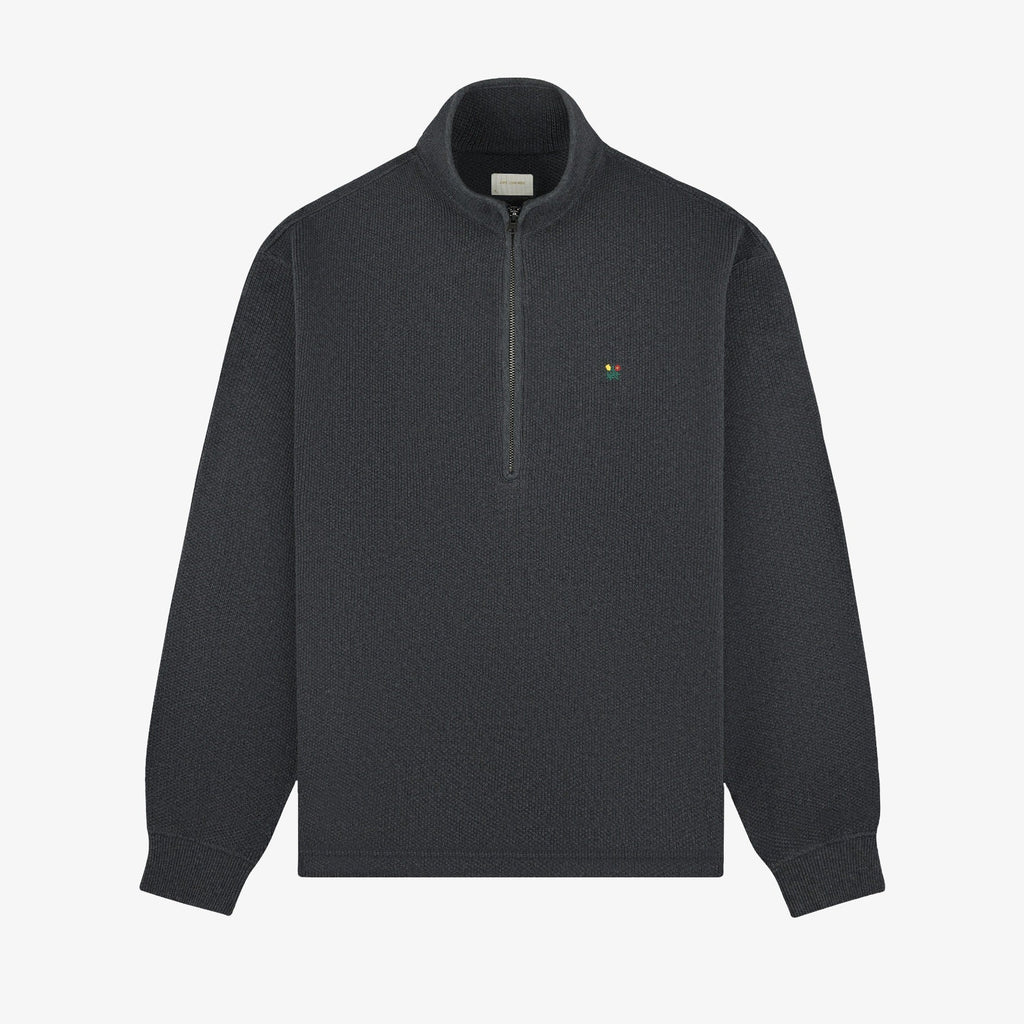 Crest Piqué Half-Zip Pullover Aime leon dore – Гарантія оригінальності – боковий вид