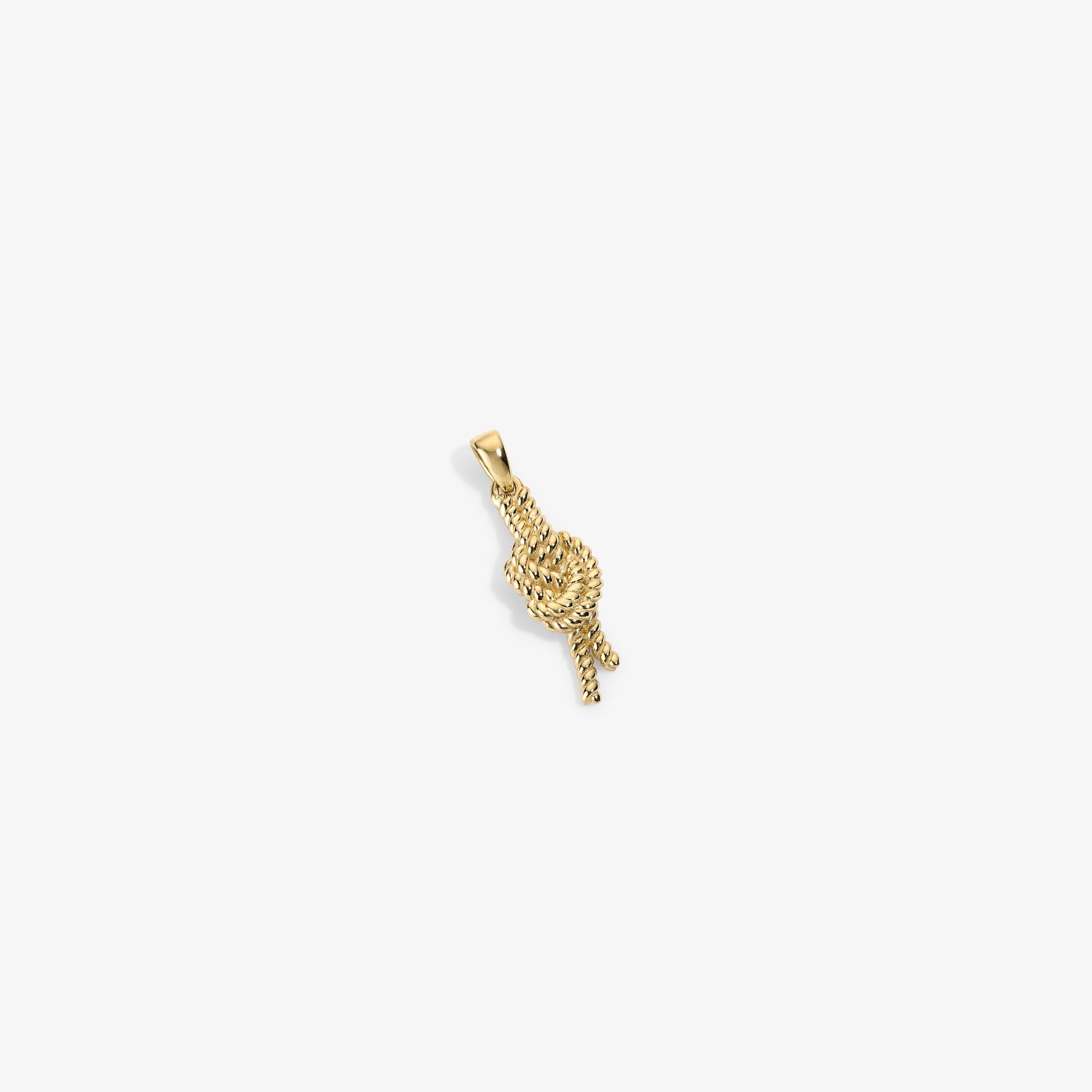 Оригінальна 14kt Gold Nautical Knot Pendant Aime leon dore – боковий вид