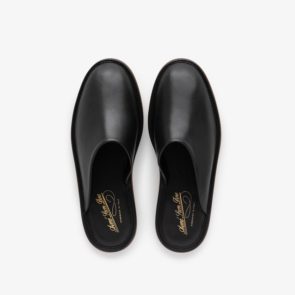 Leather Travel Slipper Aime leon dore – Гарантія оригінальності – боковий вид