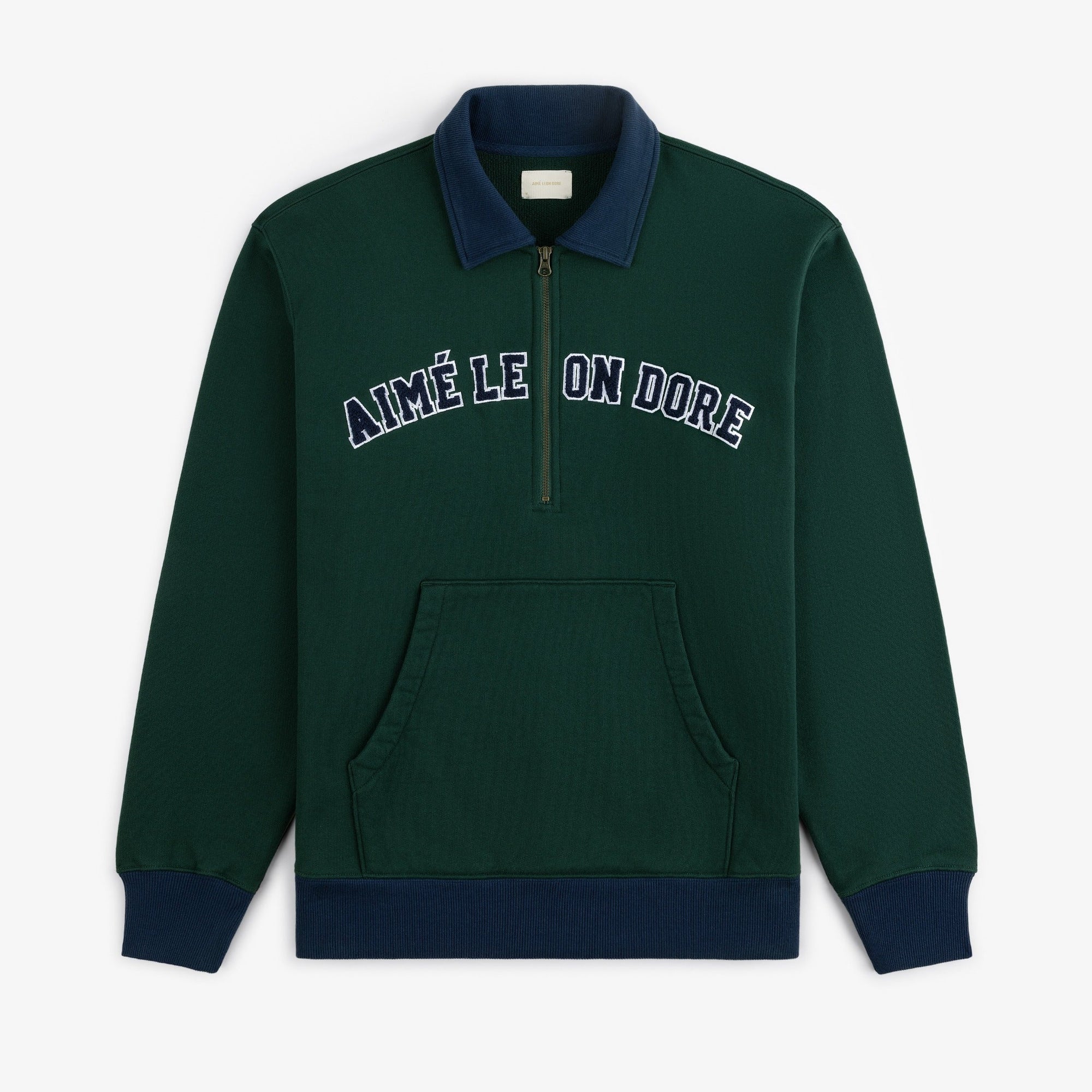 Collegiate Quarter Zip Pullover Aime leon dore оригінал – Купити в Україні – боковий вид