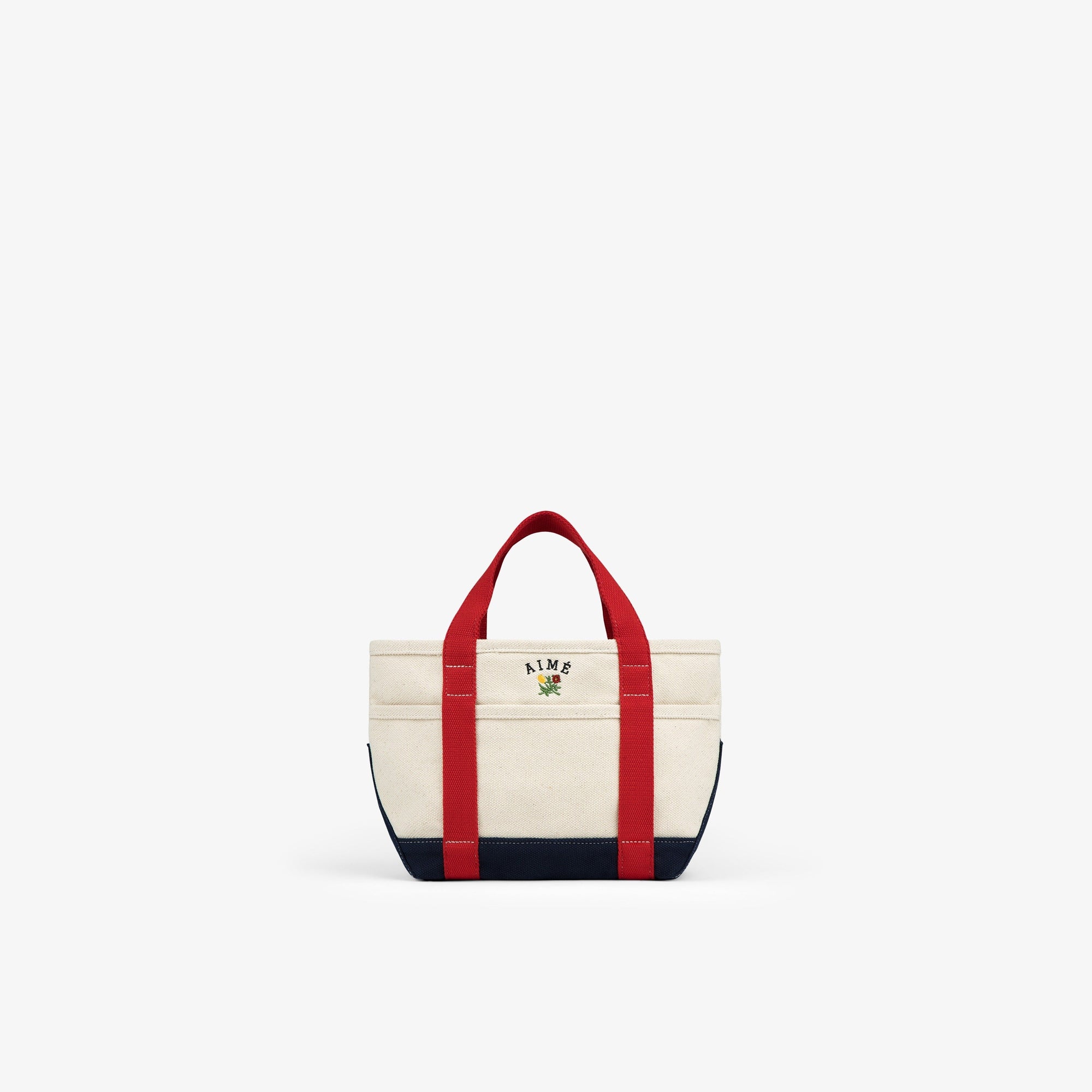 Mini Crest Contrast Tote Bag Aime leon dore оригінал – Купити в Україні – боковий вид