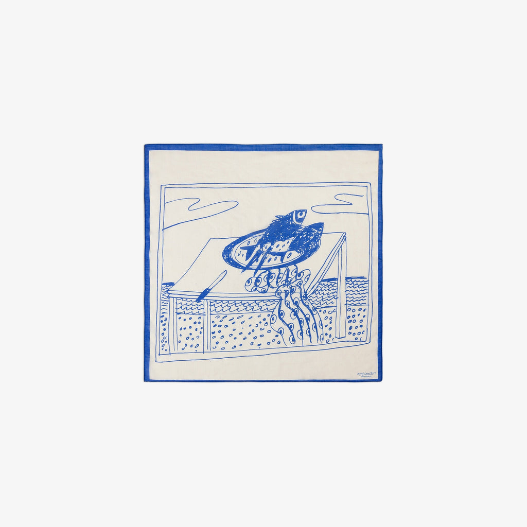Fassianos Wool Silk Bandana Aime leon dore оригінал – Купити в Україні – боковий вид