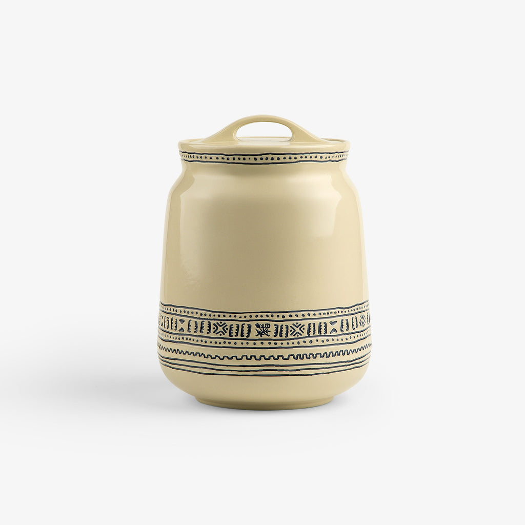 Textile Patterned Treat Jar Aime leon dore – Гарантія оригінальності – боковий вид