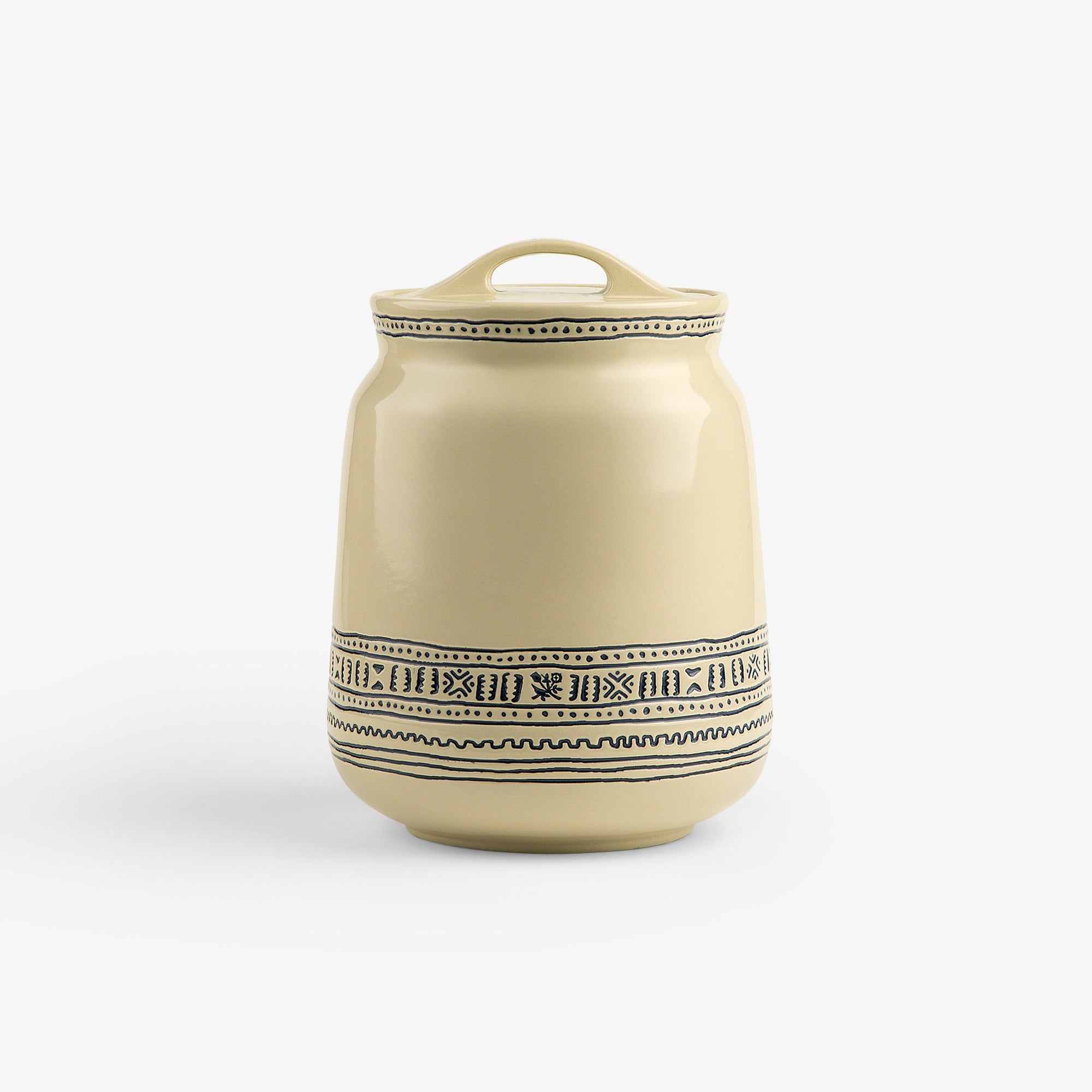 Textile Patterned Treat Jar Aime leon dore – Гарантія оригінальності – боковий вид