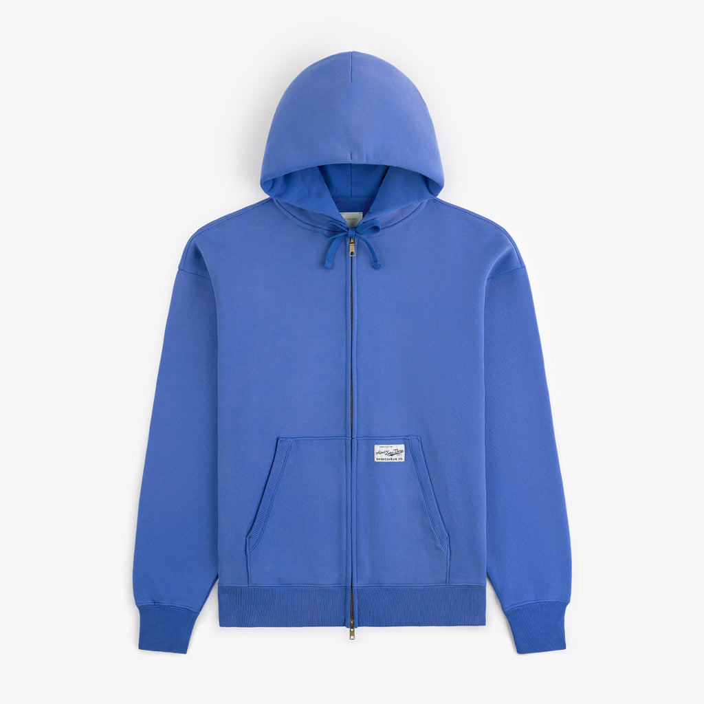 Оригінальна Sun Faded Full-Zip Hoodie Aime leon dore – боковий вид