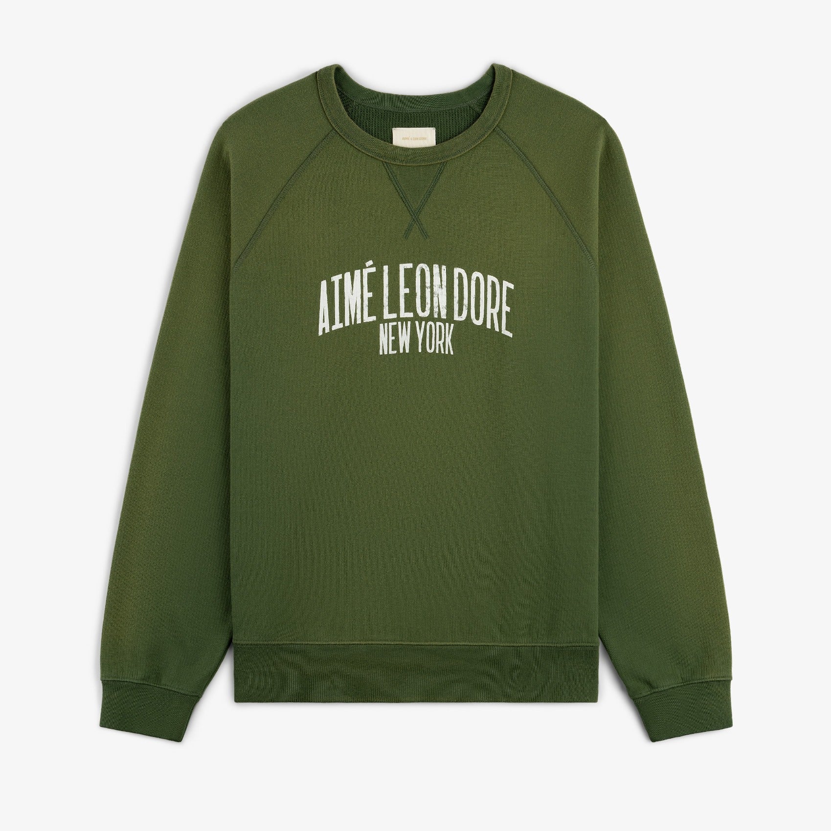 Оригінальна Vintage Washed Crewneck Sweatshirt Aime leon dore – боковий вид