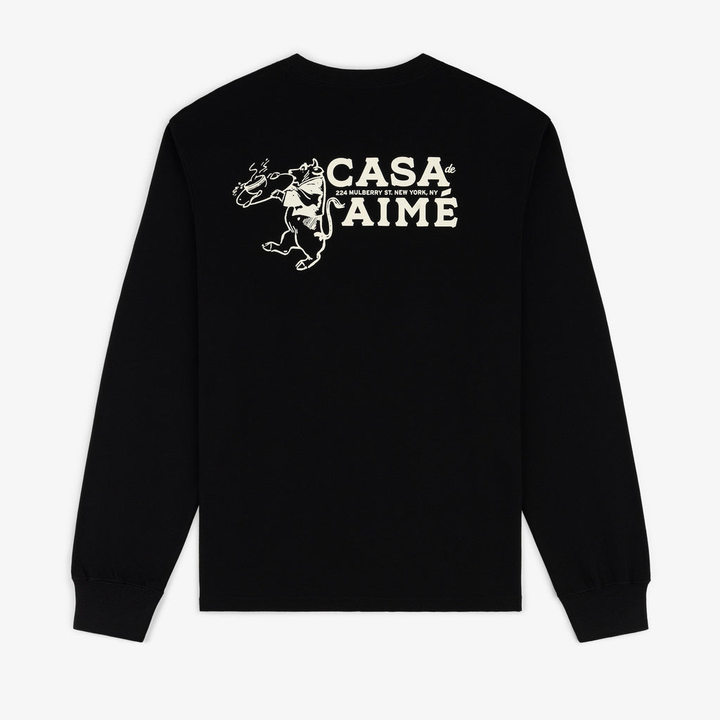Long-Sleeve Casa Tee Aime leon dore – Гарантія оригінальності – боковий вид