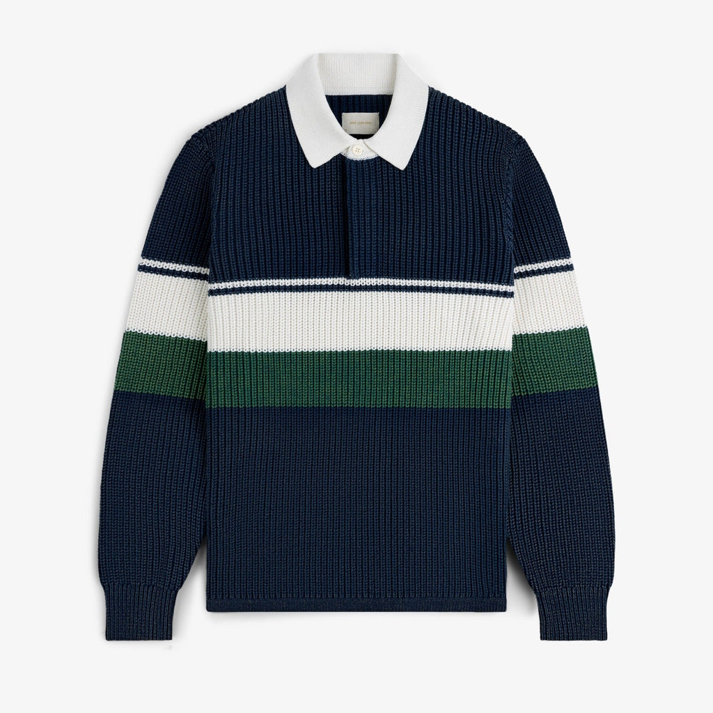 Striped Knit Rugby Aime leon dore оригінал – Купити в Україні – боковий вид