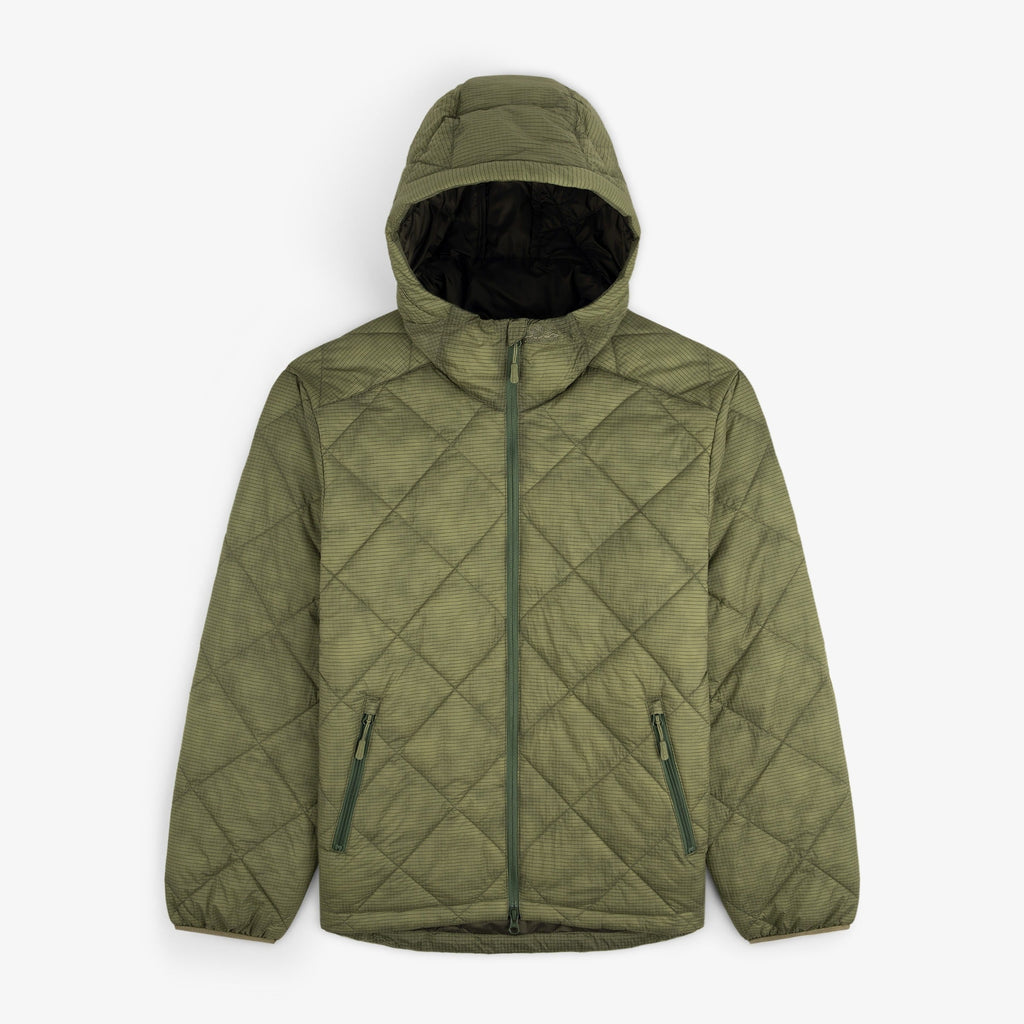 Nylon Quilted Unisphere Jacket Aime leon dore – Гарантія оригінальності – боковий вид