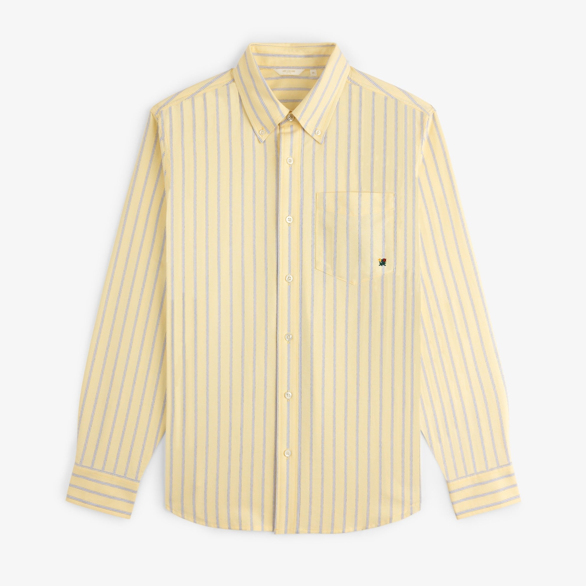Yarn Dyed Striped Crest Shirt Aime leon dore – Гарантія оригінальності – боковий вид