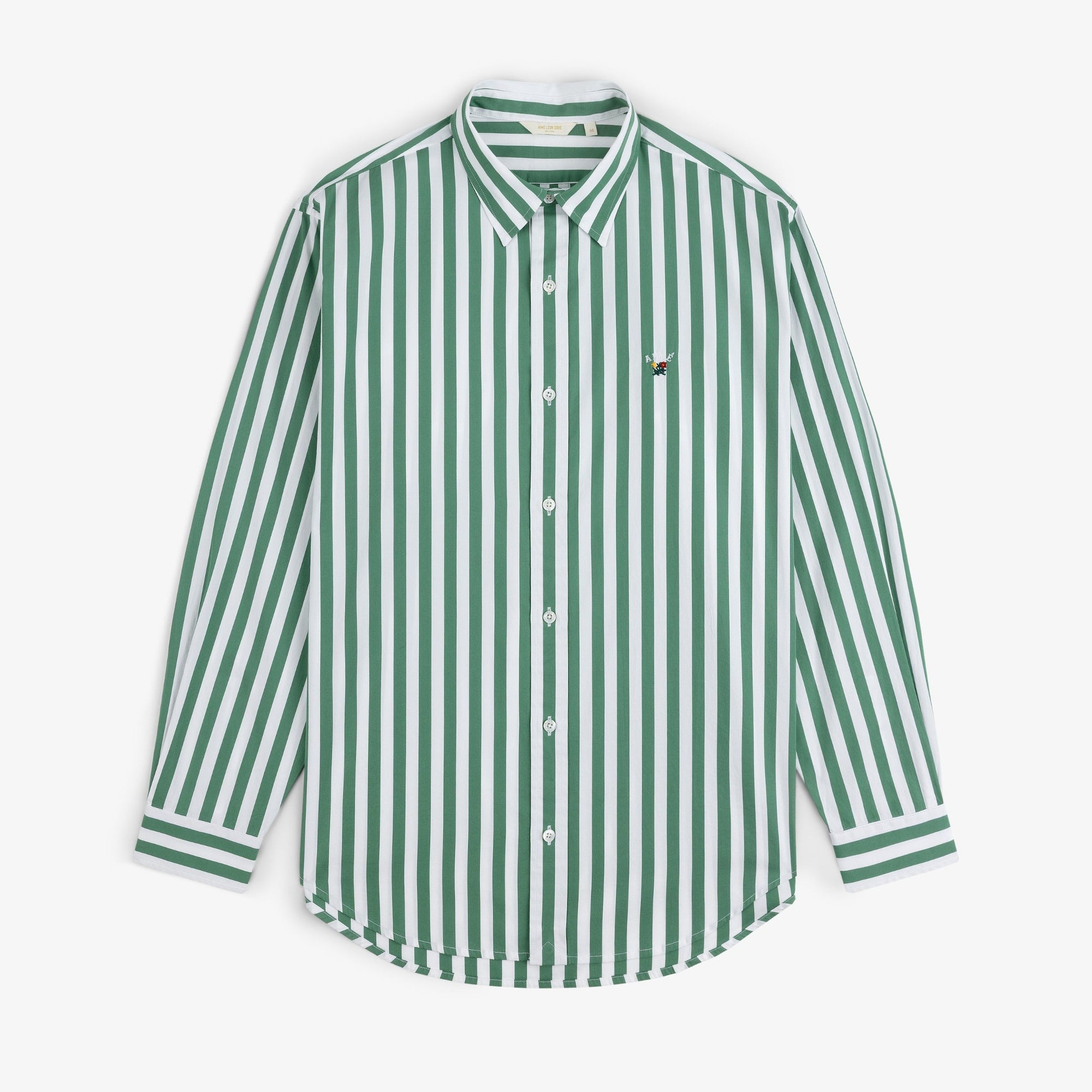 Striped Leon Overshirt Aime leon dore оригінал – Купити в Україні – боковий вид