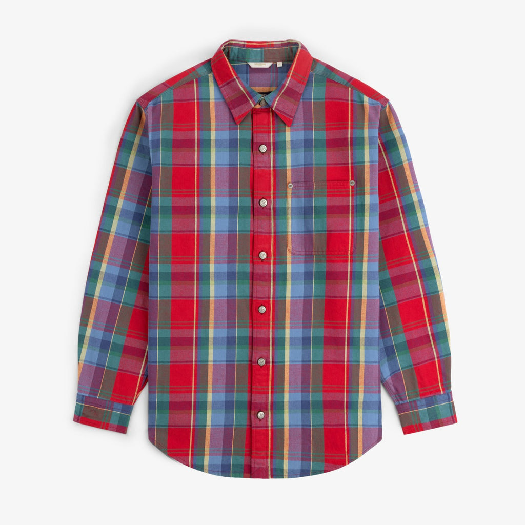 Оригінальна Plaid Work Shirt Aime leon dore – боковий вид