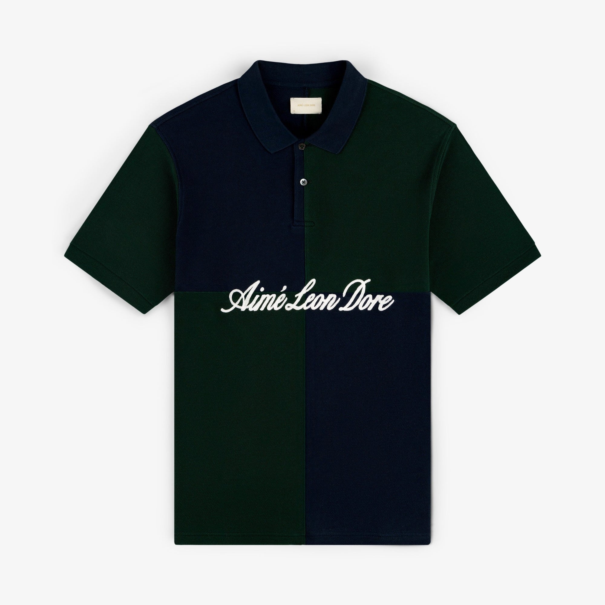 Color Blocked Pique Polo Aime leon dore оригінал – Купити в Україні – боковий вид