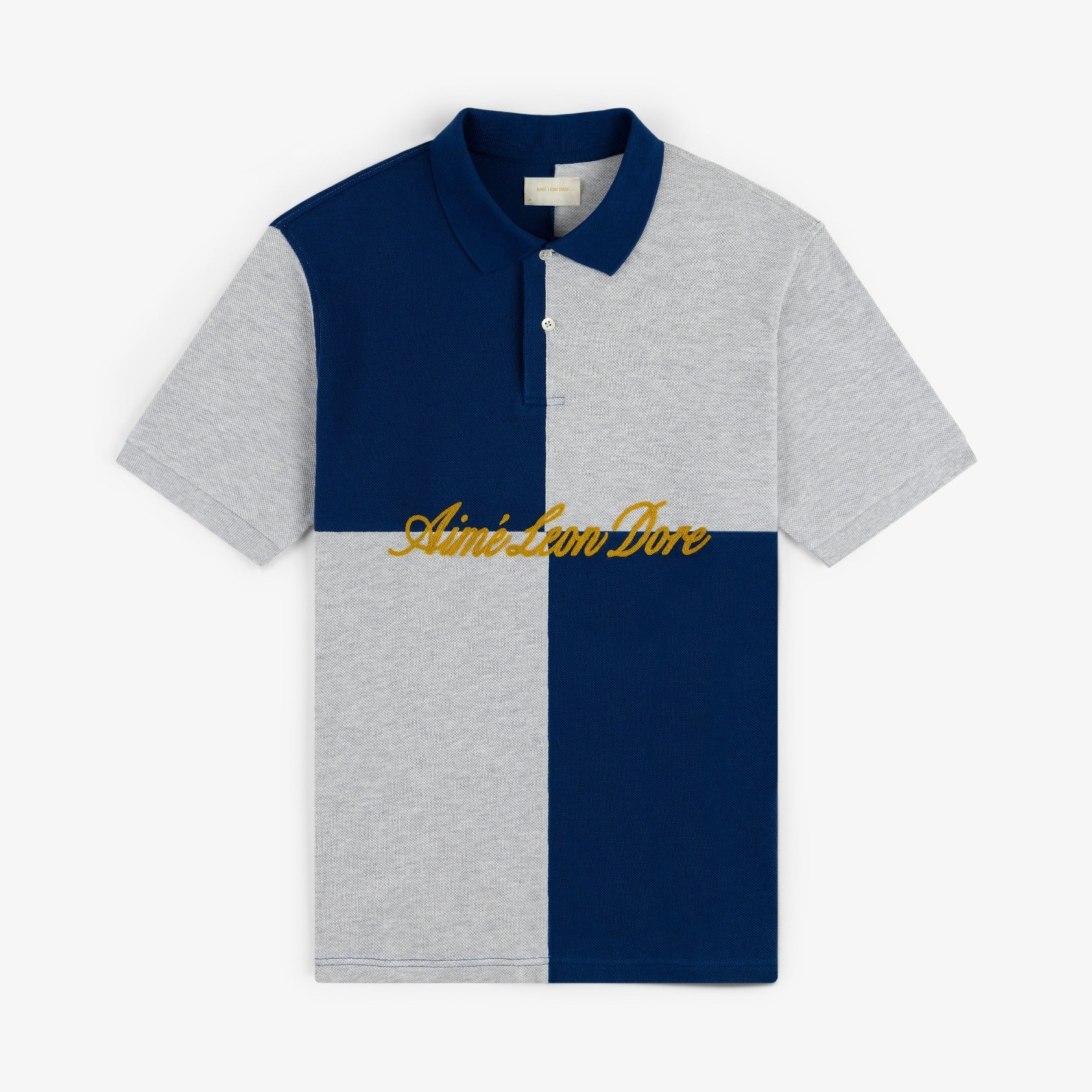 Color Blocked Pique Polo Aime leon dore оригінал – Купити в Україні – боковий вид