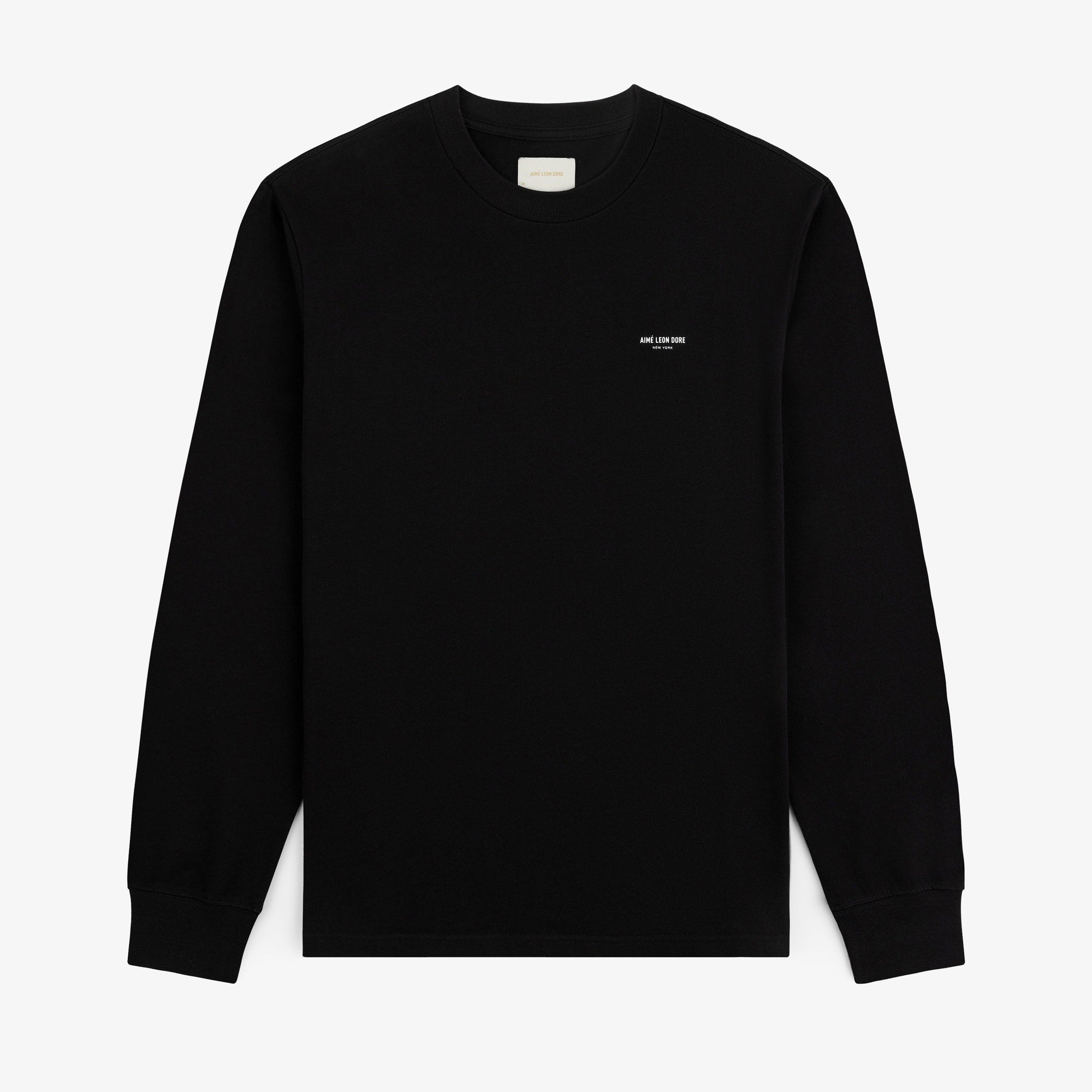 Long-Sleeve Micro Logo Tee Aime leon dore – Гарантія оригінальності – боковий вид