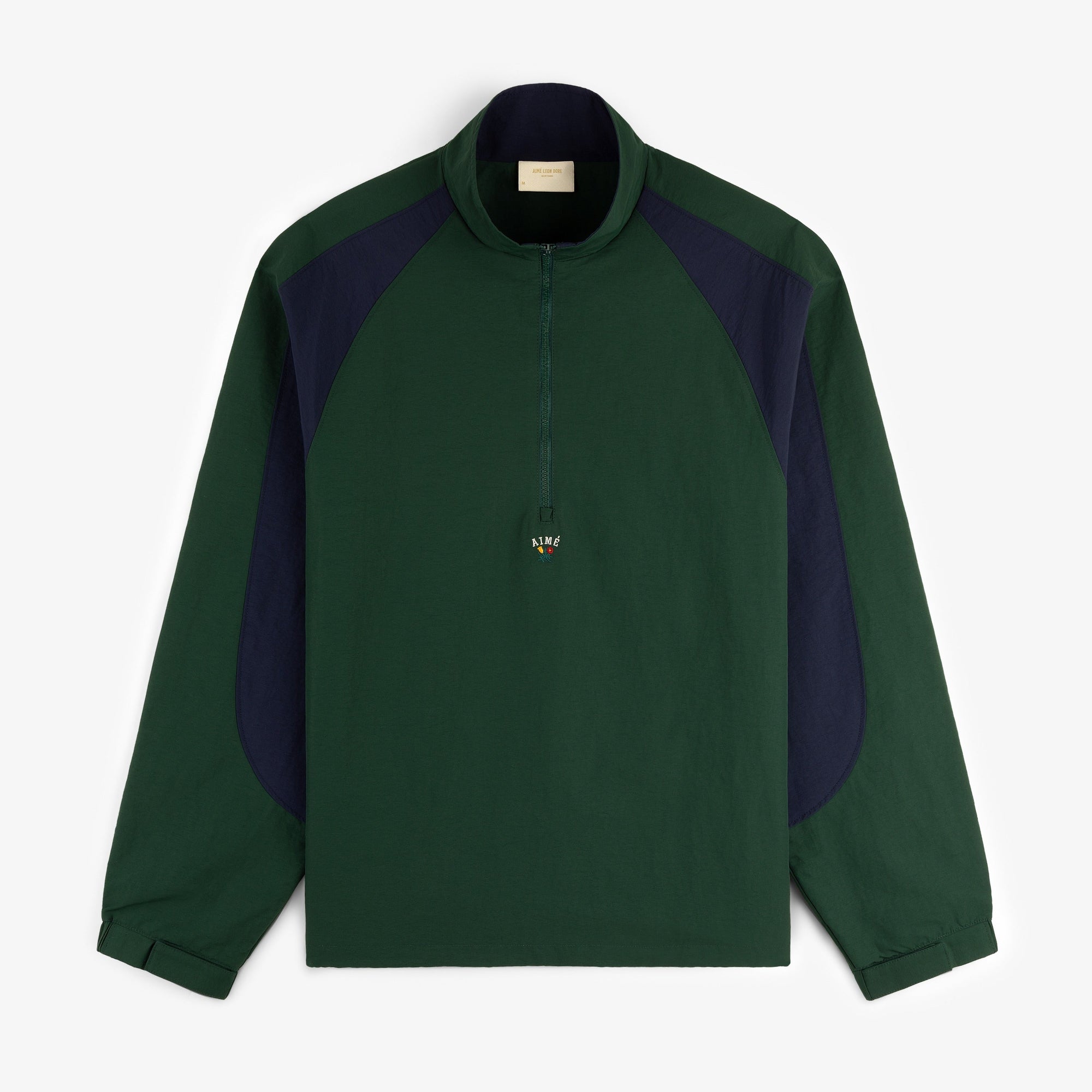 Оригінальна Crest Nylon Half-Zip Pullover Aime leon dore – боковий вид
