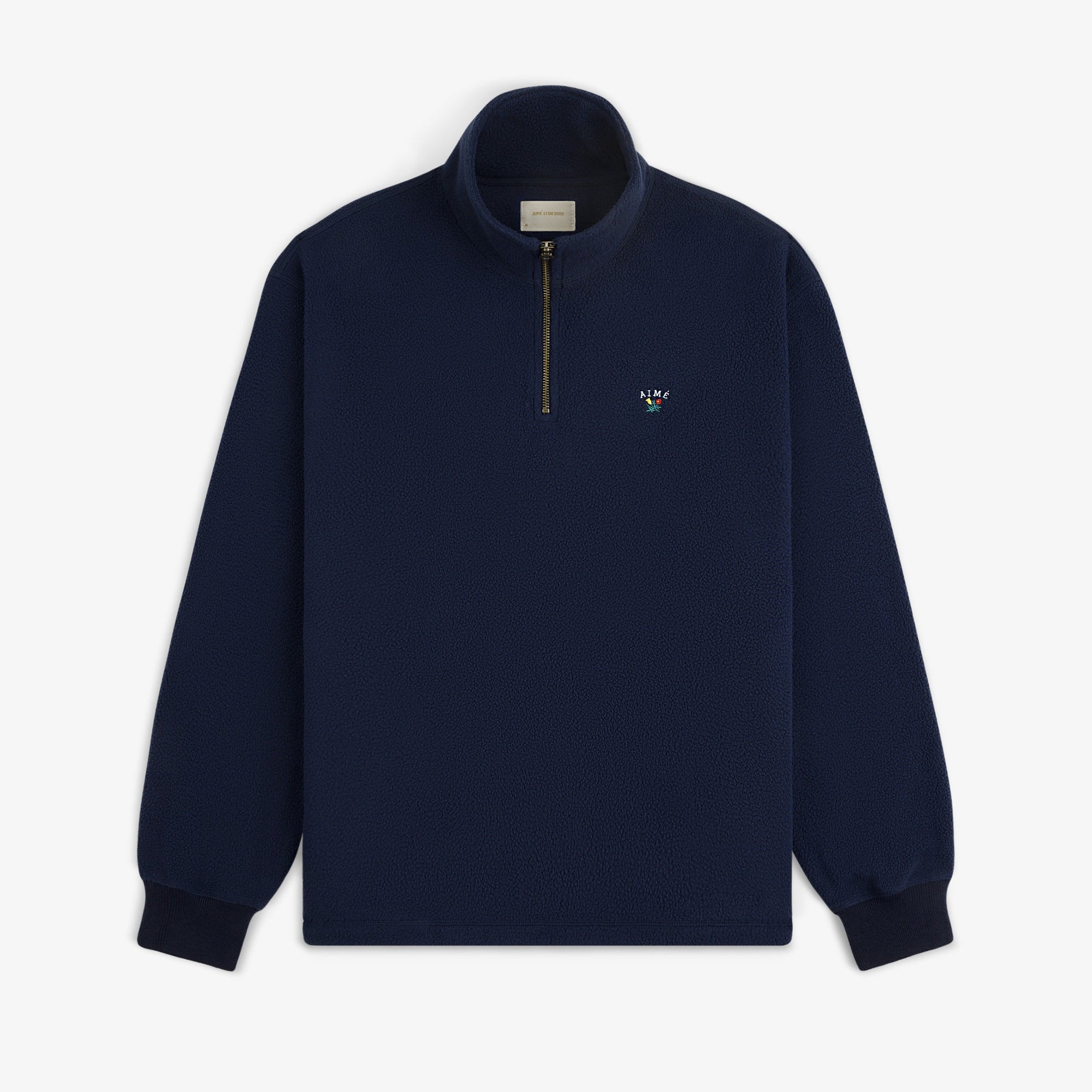 Оригінальна Crest Quarter-Zip Fleece Pullover Aime leon dore – боковий вид