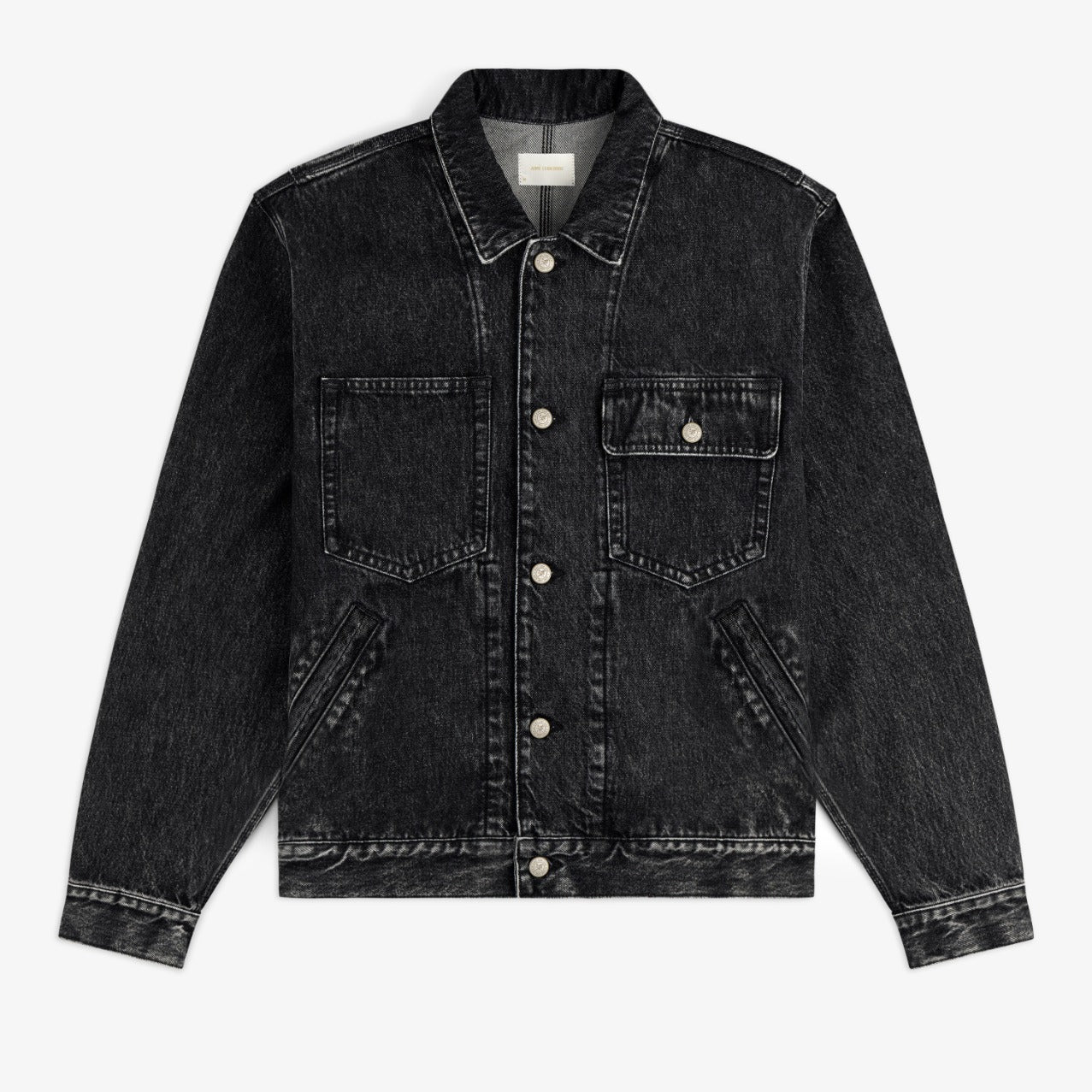 Denim Trucker Jacket Aime leon dore – Гарантія оригінальності – боковий вид