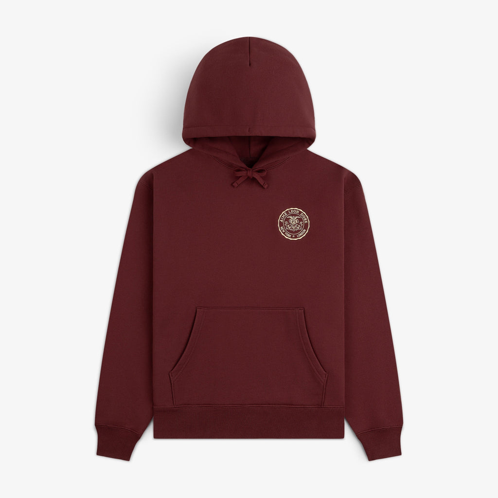 Signet Logo Hoodie Aime leon dore – Гарантія оригінальності – боковий вид
