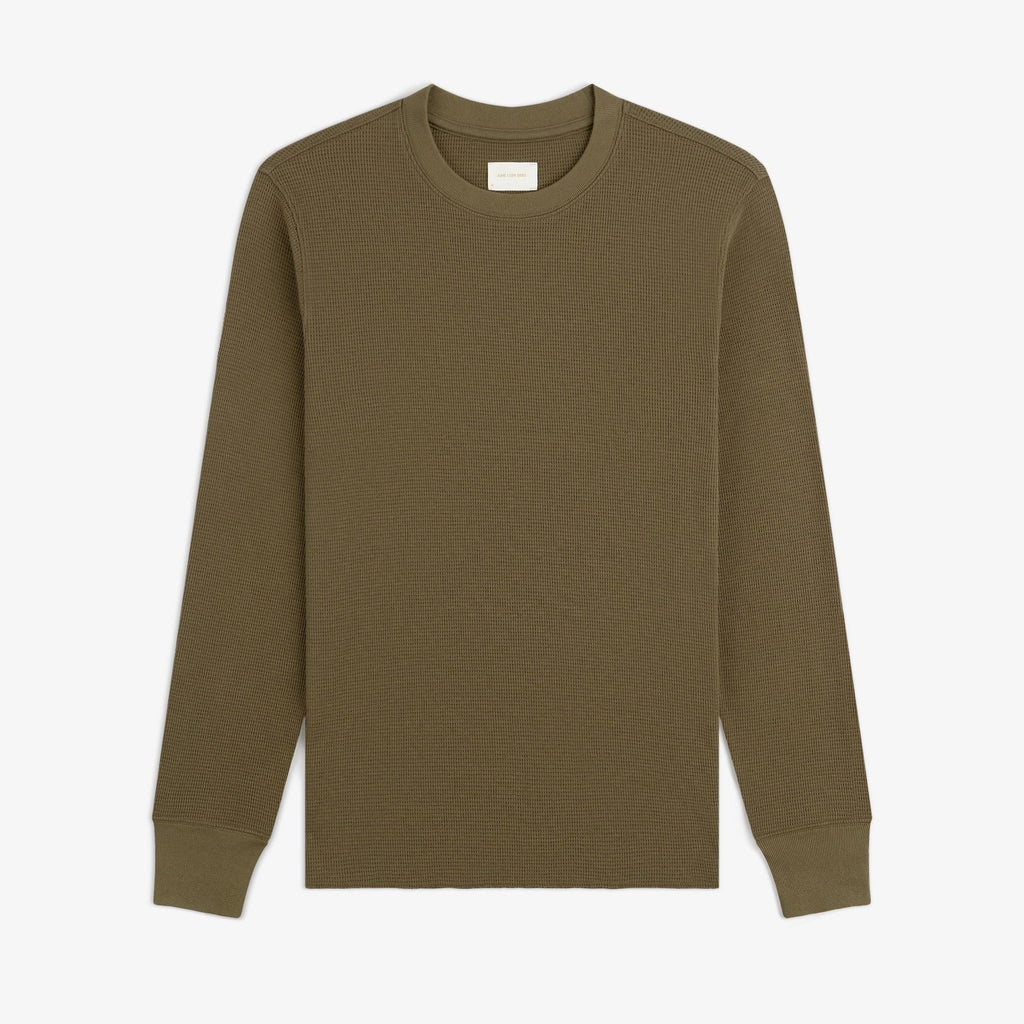 Long-Sleeve Waffle Thermal Aime leon dore оригінал – Купити в Україні – боковий вид