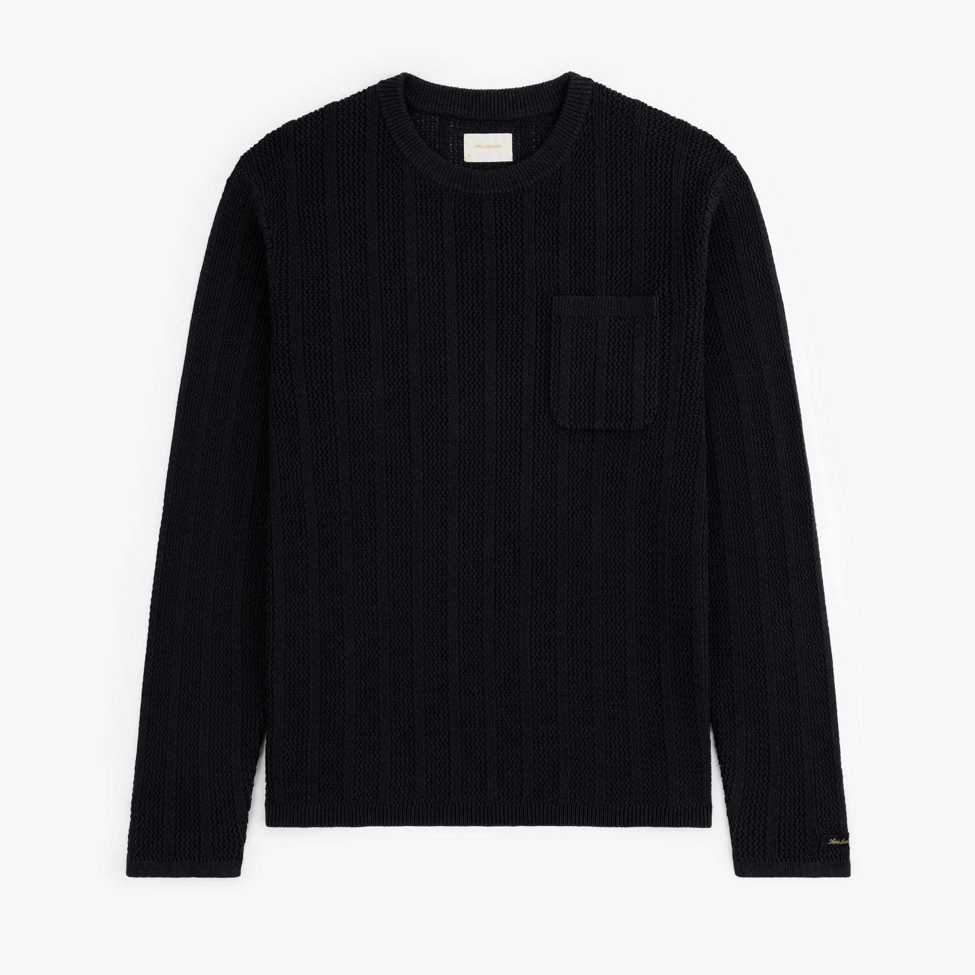 Оригінальна Racking Stitch Crewneck Sweater Aime leon dore – боковий вид