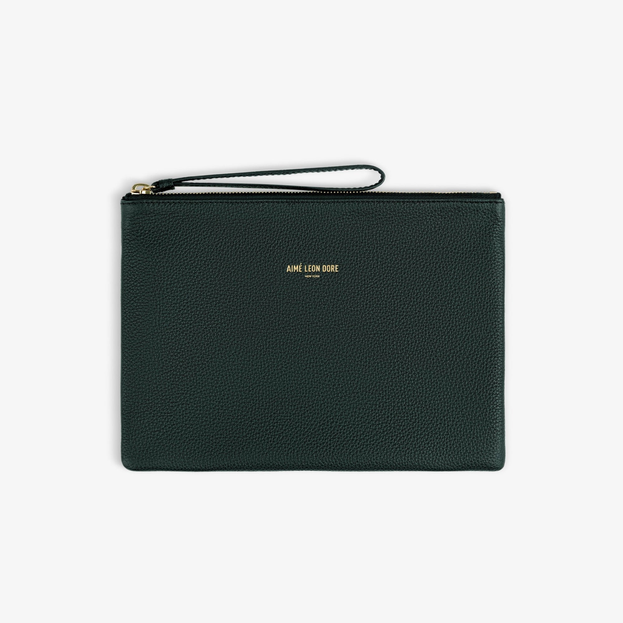 Small Leather Pouch Aime leon dore – Гарантія оригінальності – боковий вид
