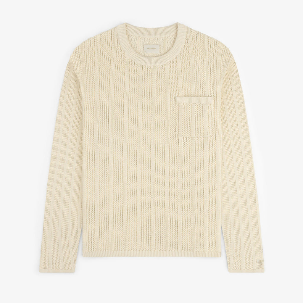 Оригінальна Racking Stitch Crewneck Sweater Aime leon dore – боковий вид